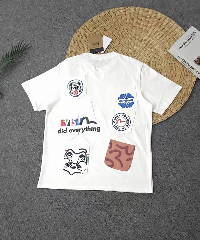 Multi-pocket printed logo short-sleeves Item No.: 5011 Size: SML Xl Xxl This sho