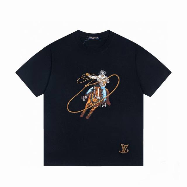 Dl27 High Quality - Dlv25 Spring and Summer Series Dlouis Vuitton Western Cowboy