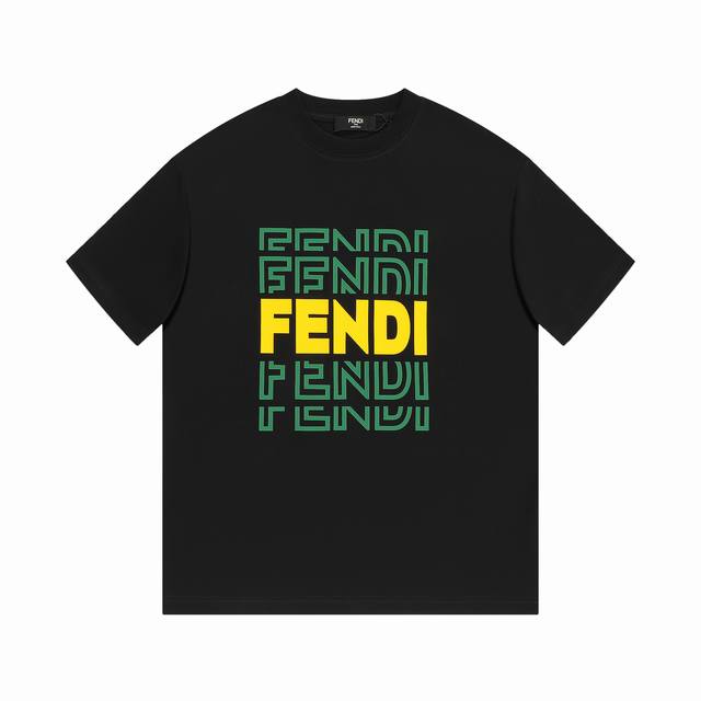 Style number: Fd47 Fendi 25Ss Master-designed new fashion brand printed round ne