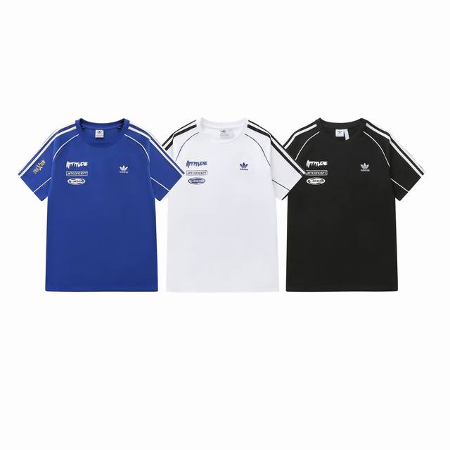 Style number: 820 Adidas Adidas clover racing style embroidery print pure cotton