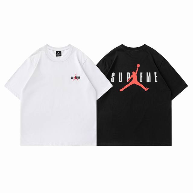 339# Jordan T-shirt black and white M-Xxl