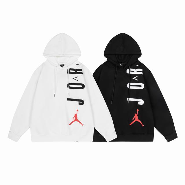 620# Jordan Plus Velvet Sweater Black and White M-Xxl