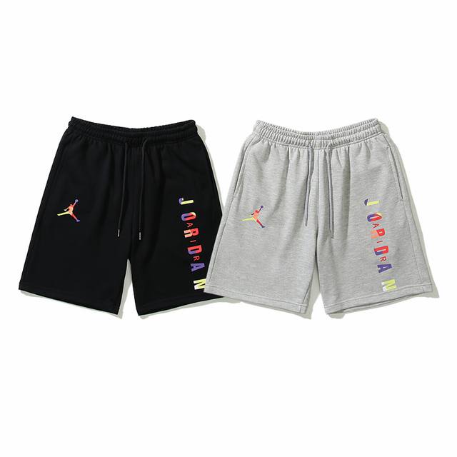 903# Jordan shorts black gray M-Xxl