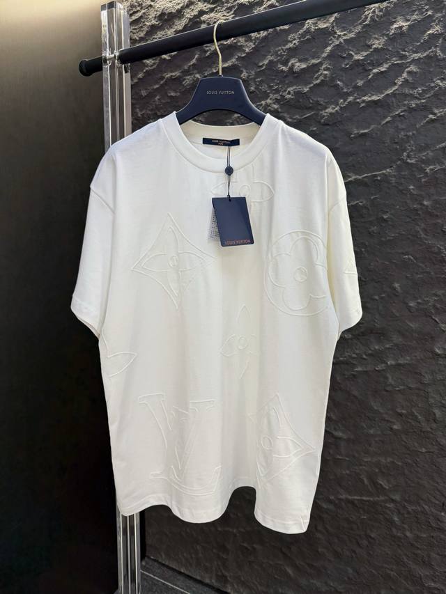 Style No. V016 Lv new full body embroidery full print heavy industry short sleev