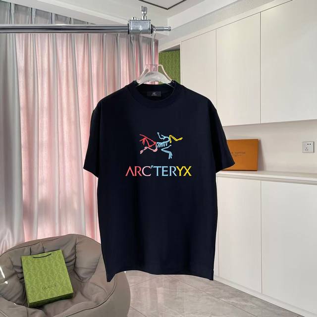 Arc'teryx* Arc'teryx 2025 summer new personalized logo printed short-sleeved T-s