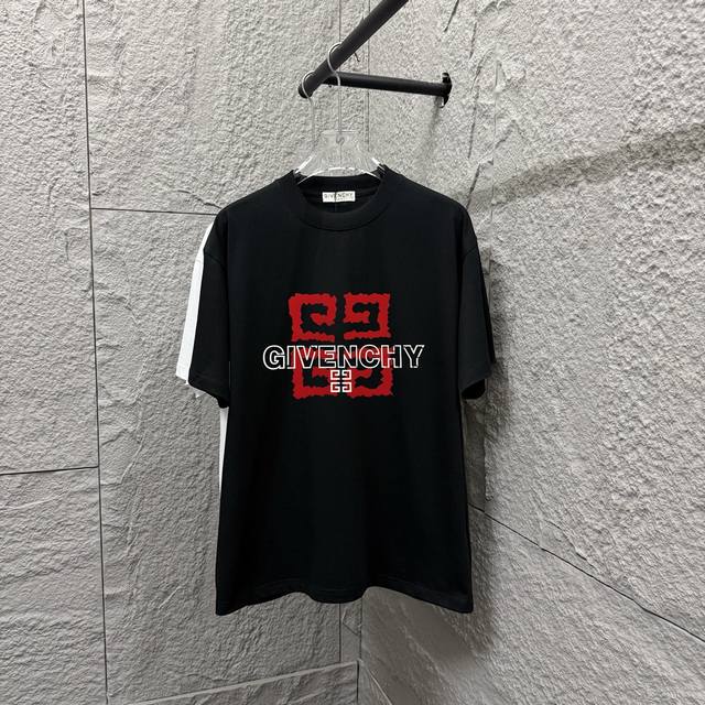 Gvc* Givenchy 2025 spring and summer new classic totem letter flocking process +