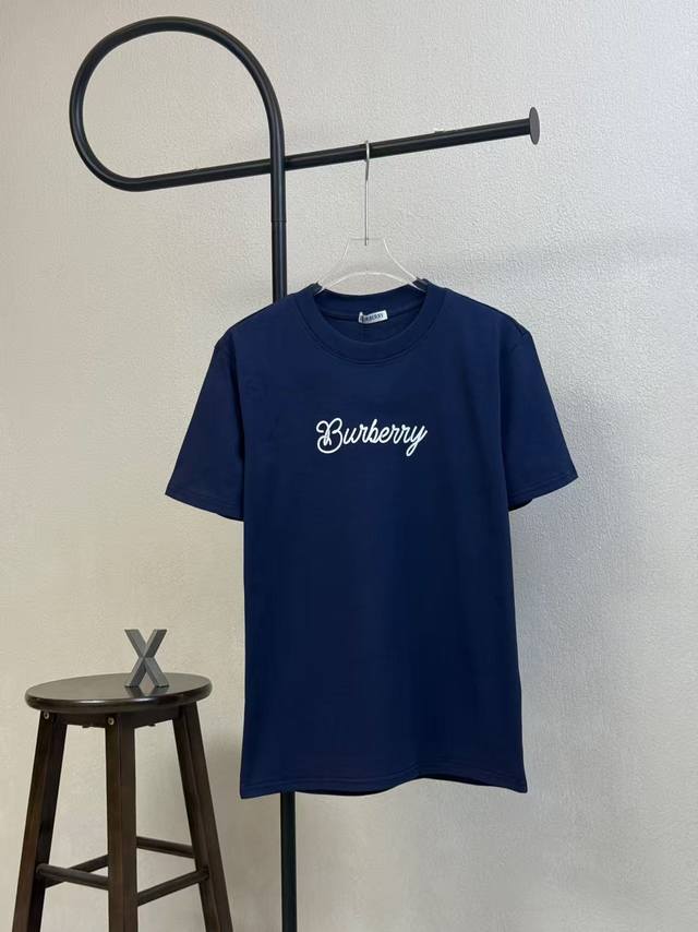 Style No. Xb New navy blue Burberry chest letter rider surfboard flocking foam r