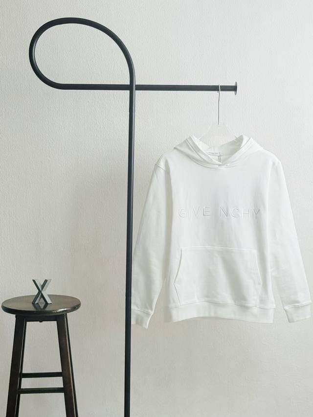 Style No. Xb49 Givenchy hooded sweatshirt with embroidered letters on the front