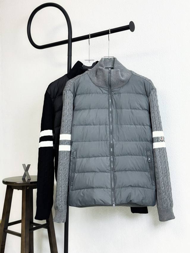 Style No. Xb0161 Moncler Moncler sleeves with small label stitching knitted stan