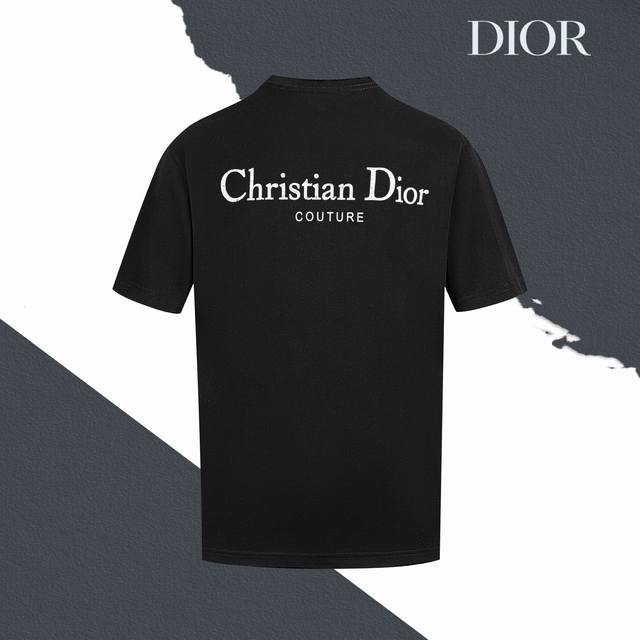 Model No. Dbb40 Dbbior Dior front and back letters worn print round neck short s