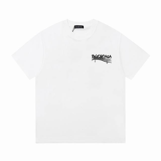 Dbb533# Balenciaga short-sleeved shirt with "This is not Balenciaga" printed let