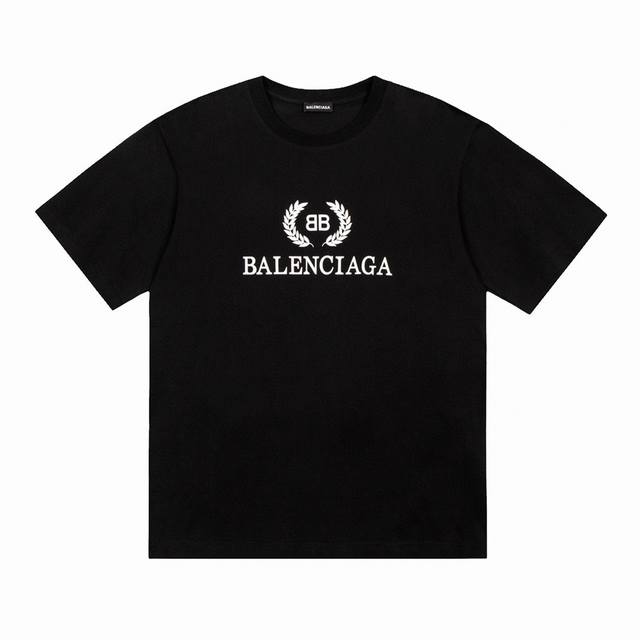 Balenciaga Ss classic wheat ear print short sleeves Let me explain here why mine