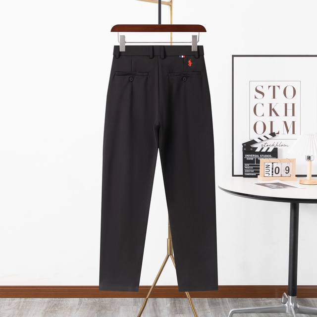 New Paul casual trousers official flagship store Synchronous straight-tube versi