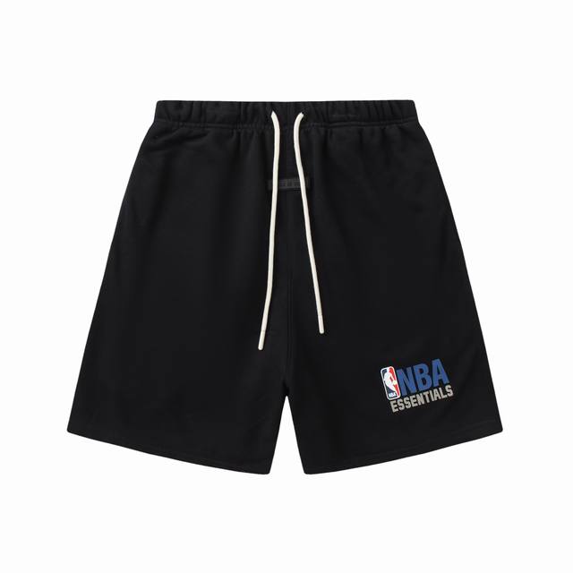 Fog-561#Fog team co-branded shorts black, gray S-Xl