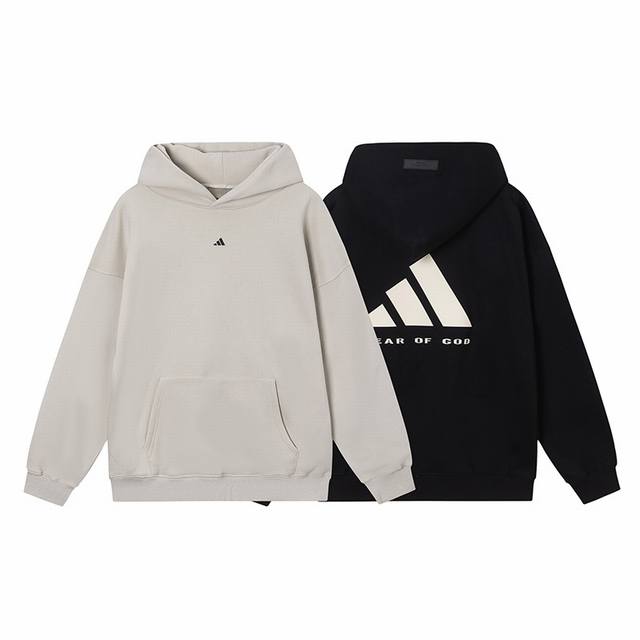 Fog-8823# Fog co-branded sweatshirt black, apricot S-Xl