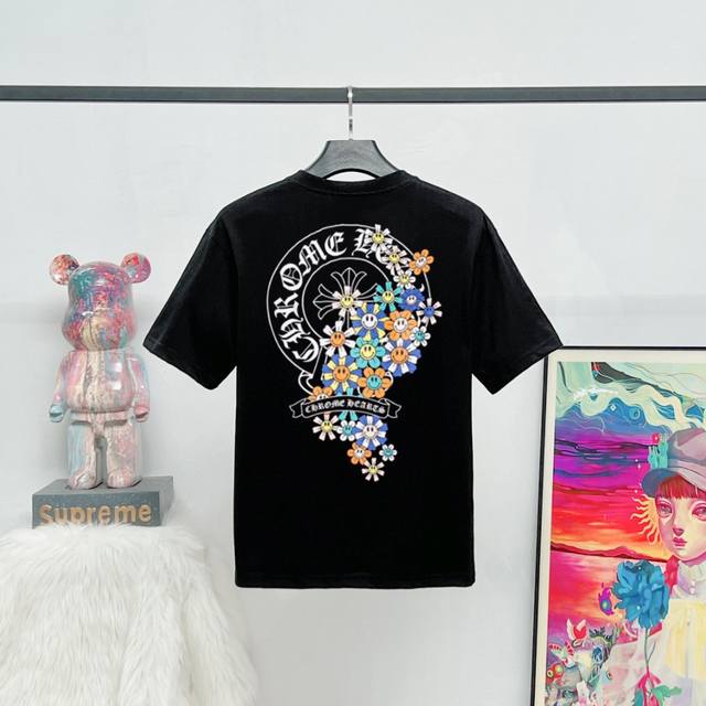 Style number: K27 Original original label Chrome Hearts Sanskrit rainbow smiley