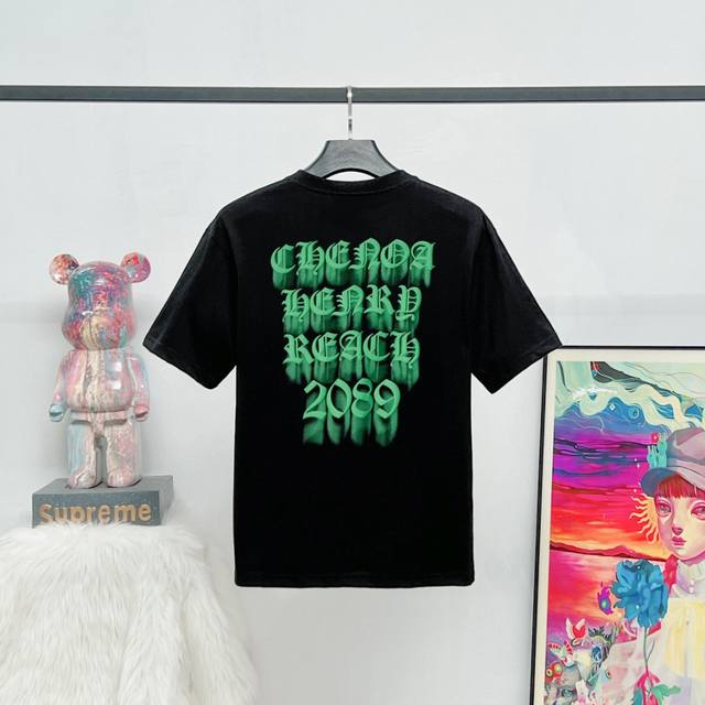Style number: K15 Original original label Chrome Hearts Phantom Print Horseshoe