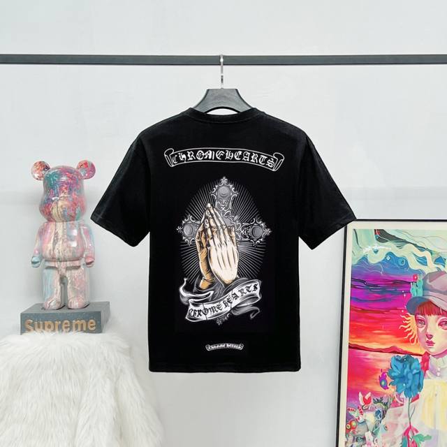 Style: K05 Original original label Chrome Hearts Two-handed ribbon cross Sanskri