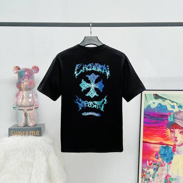 Style number; K01 Original original label Trendy cool Chrome heart horseshoe flo