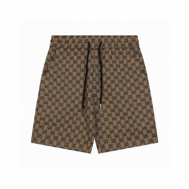 New arrival Model number: B010 Gucci's new double G jacquard casual shorts, coup