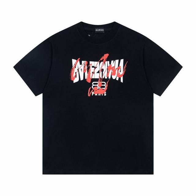 New arrival: Style: B303 Balenciaga's new classic round-neck short-sleeved T-shi