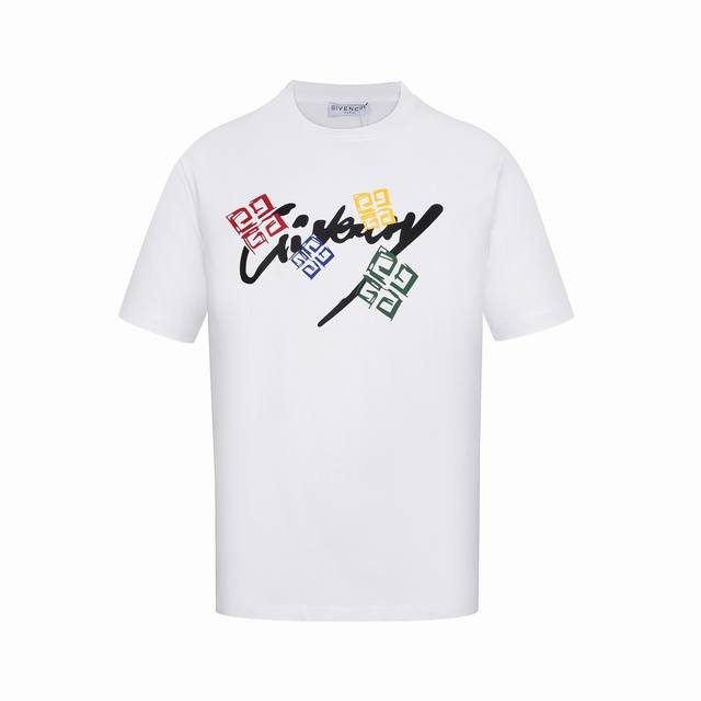 New arrival: Style: B908 Givenchy Limited Edition Marker Pen Logo Print Round Ne