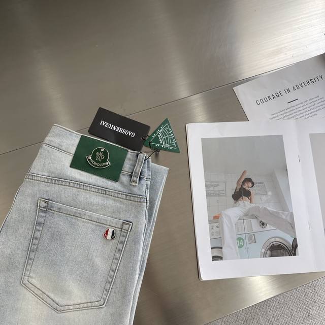 Mon 25Ss Spring and Summer new men's small straight original jeans Early spring