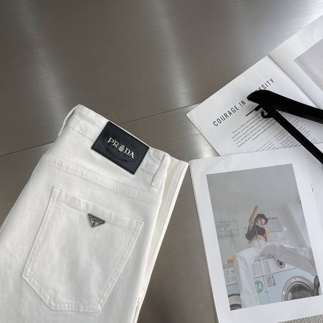 Prad high-end customized 25Ss spring and summer new men's small straight origina