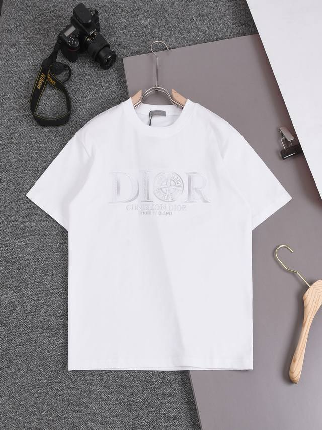 Dior selects 260g custom fabrics, top quality, selected dot printing + 3D embroi