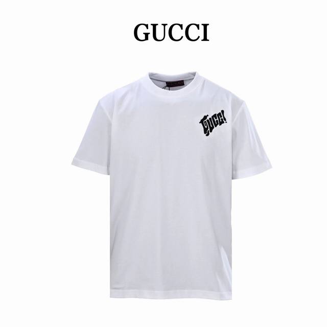 Gucci Guc Lido series black short-sleeved T-shirt The original version was purch