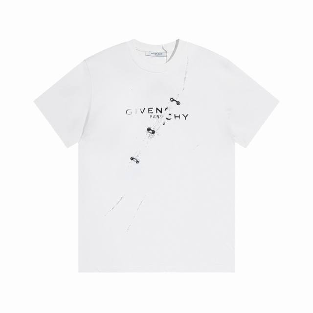18371 Ss Gvc New short-sleeved T-shirt uses 240G ultra-thick fabric, the same as