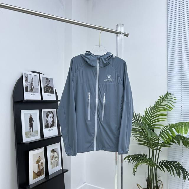 series 6th generation sunscreen thin wind shell skin clothing Color: white, gray