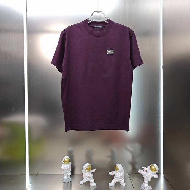 Dolce & Gabbana D&G 2025 Spring and Summer new unisex short-sleeved T-shirt! Cus