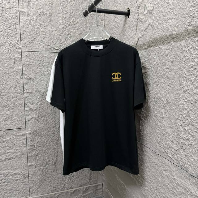 Chane*Chanel*2025 Spring and Summer New Classic Letter Totem Embroidery Customiz
