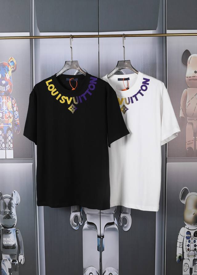Lvlujia new toothbrush embroidered short sleeves, high-quality heavy double yarn