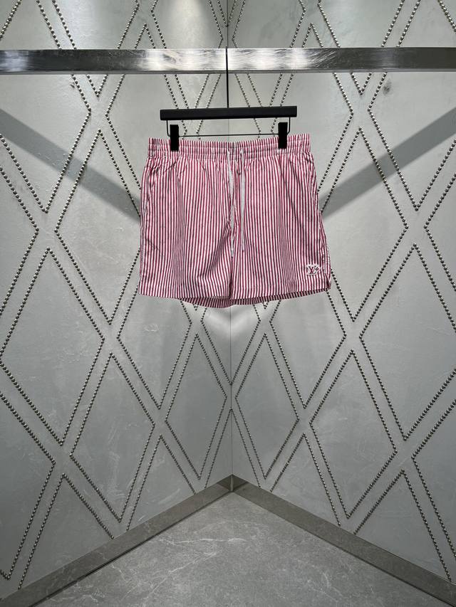 The new 25Ss beach shorts from LVJIA feature a full-length Monogram pattern with