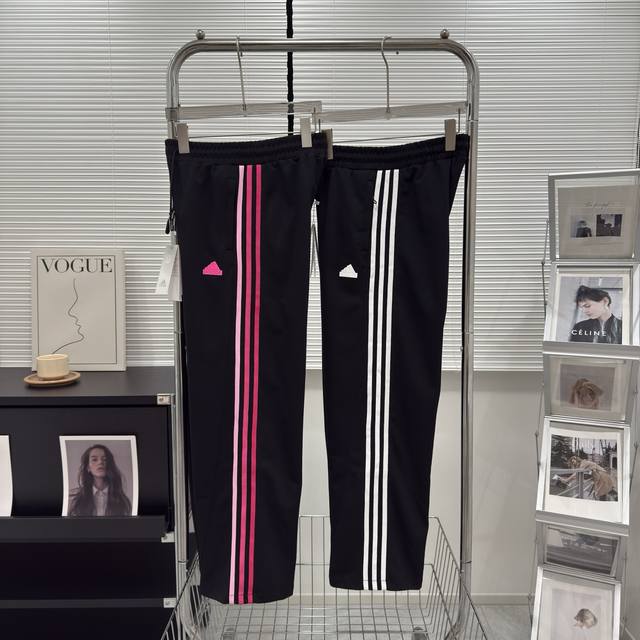 Adidas Aw25 new Ad clover three-bar classic sports series Adidas side webbing st