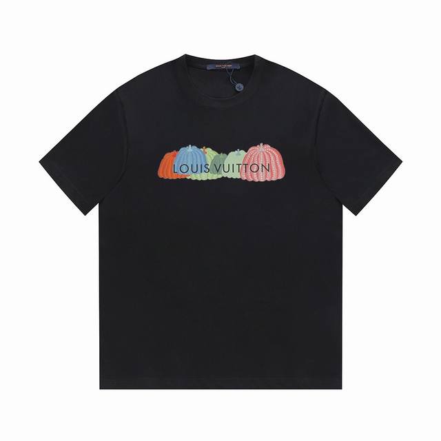 Lv 23Ss Spring and Summer Printed Short T Series -1V Yayoi Kusama Pumpkin Series