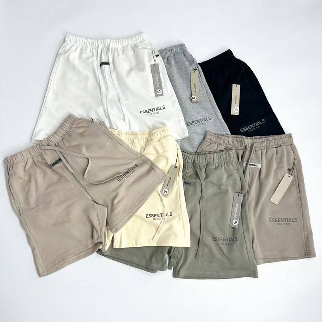 3021 Fog Essential Fw21 drawstring reflective letter seven-color sports casual s