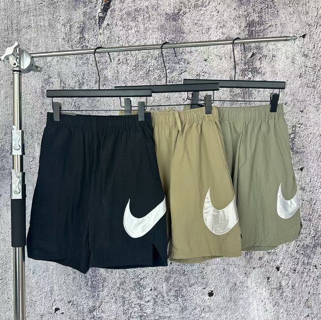 2033 Hanging auction Nike patch print sports shorts Super heavyweight good produ