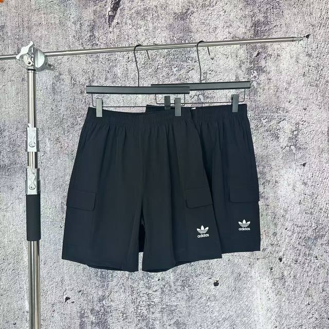 2031 Hanging Adidas Trefoil Classic Embroidered Work Shorts Three-dimensional ex