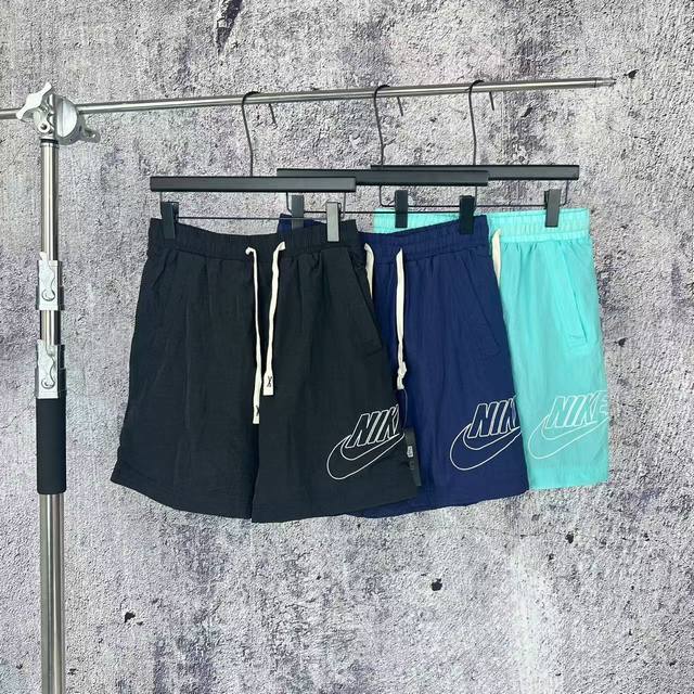 2032 Hanging Nike embroidered sports shorts Super popular summer classic simple
