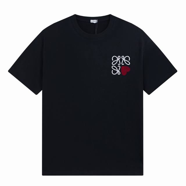 High quality Loew Valentine's Day limited edition embroidered T-shirt, high qual