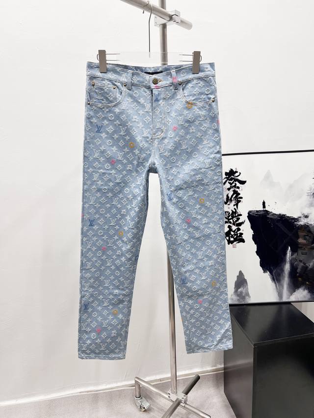 Style number: Df31# Louis Vuitton Lv Louis Vuitton full print embroidery rainbow