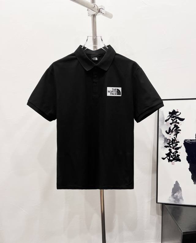 Style number: Df56# The North Face classic small logo letter Polo shirt short sl
