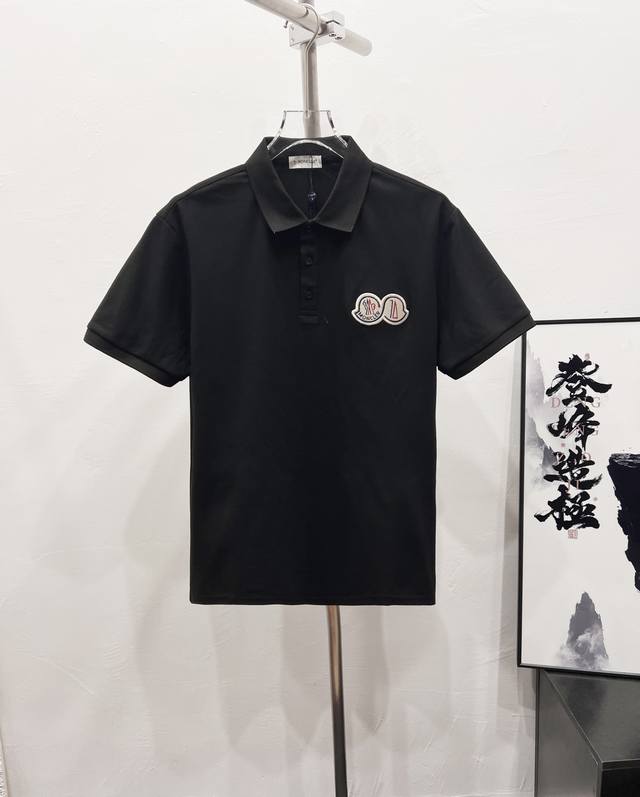 Style number: Df49# Moncler classic small logo polo shirt short-sleeved T-shirt