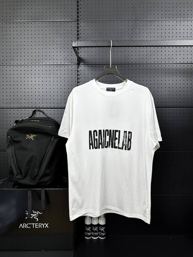 Style number: Dj1470 Balenciaga 3M printed round neck short sleeves The fabric i