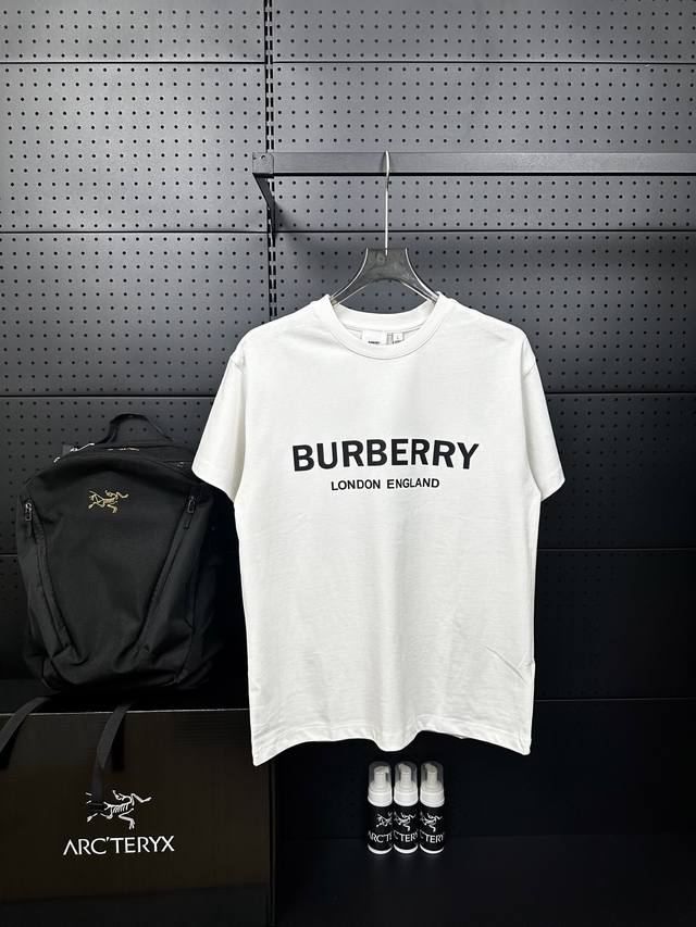 Style number: Dj1440 Bbr Burberry micro-logo overlapping printed cotton loose sh
