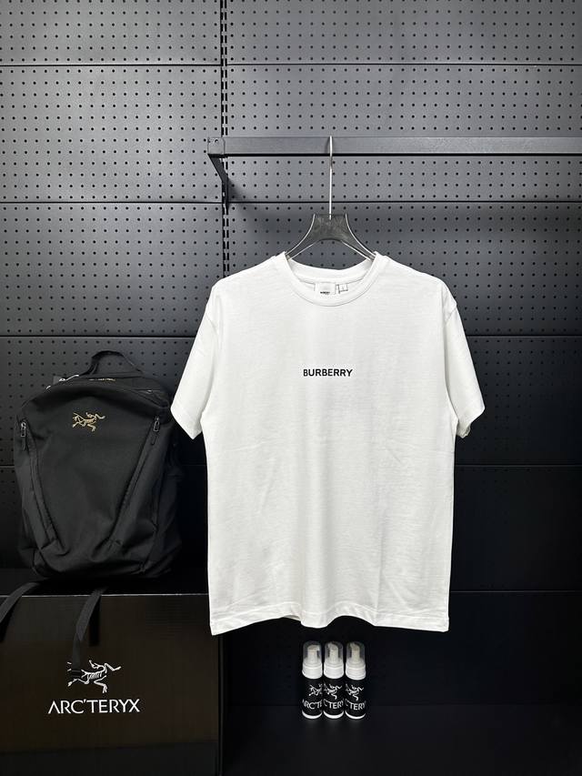 Style number: Dj1430 Bbr Burberry micro-logo overlapping printed cotton loose sh
