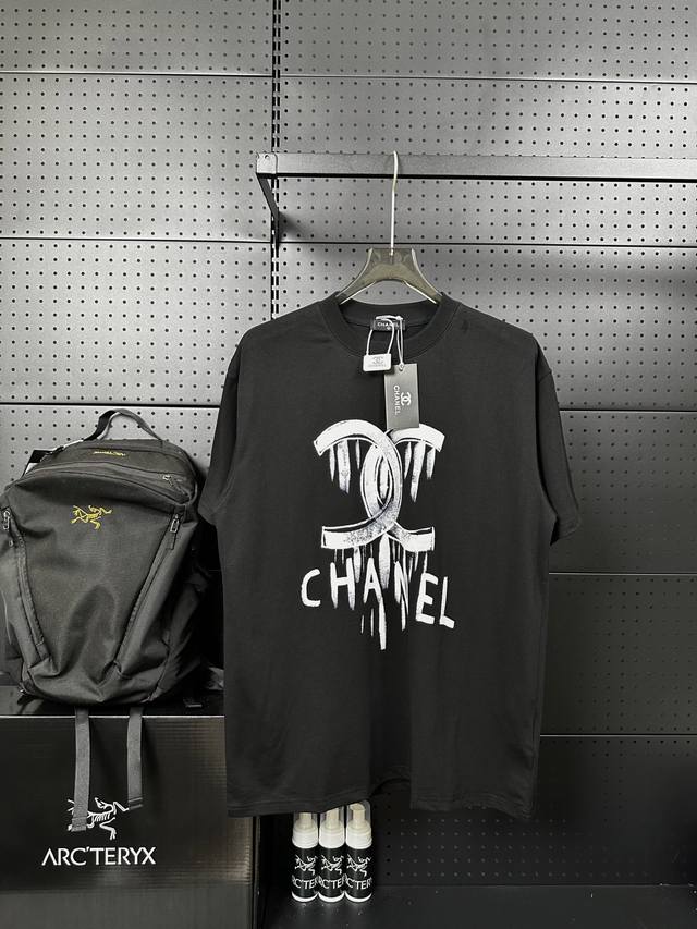 Style: Dj1380 Chanel 2025Ss Spring and Summer New Cotton Round Neck Short Sleeve